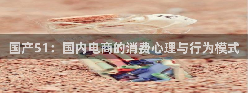 国产51：国内电商的消费心理与行为模式